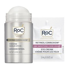RoC Retinol Firming Serum Stick & Retinol Eye Cream for Visibly Tighter Skin