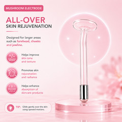High Frequency Facial Wand Pro 4 In 1 Acne Treatment Anti Aging Beauty Device