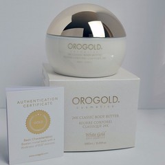 OROGOLD Cosmetics 24k Classic Body Butter 250 g / 8.45 fl. oz, New