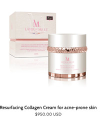 LÁTOÜA MILLE Resurfacing Collagen Cream Acne-Prone Skin NEW 1.7 oz
