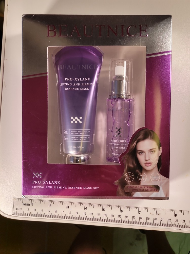 Pro-Xylane Lifting and Firming Essence Mask Set, Purple, Anti-Aging Treatment