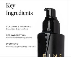 Dime Gentle Jelly Cleanser Lycopene + Coconut NIB 4.0 OZ