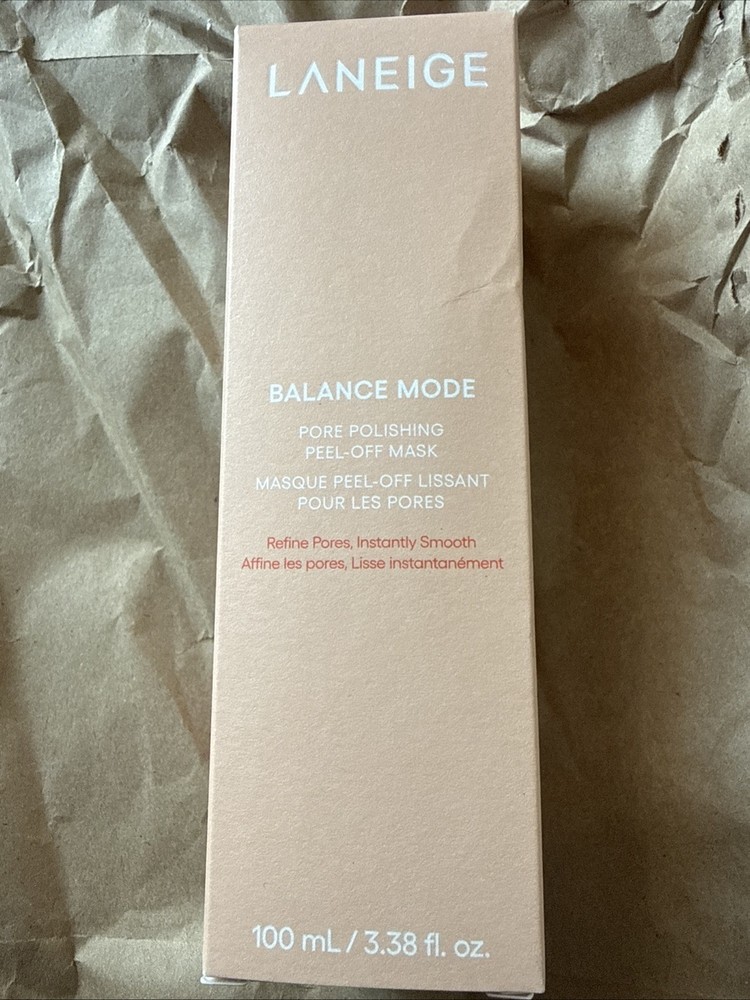 Laneige Balance Mode Pore Polishing Peel – off Mask 100mL New