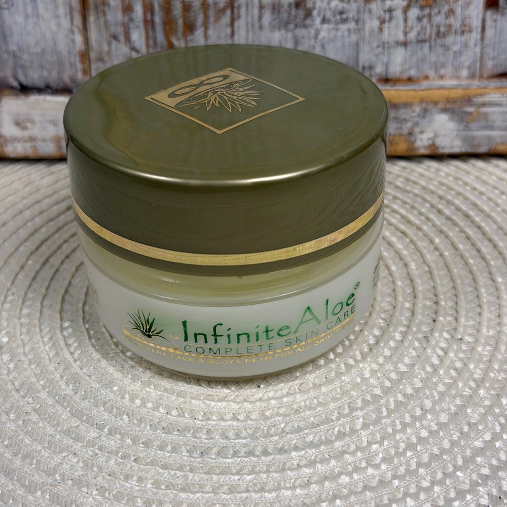 InfiniteAloe Complete Skin Care Aloe Vera Face & Body Cream 2oz Made in Hawaii