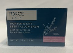 NEW Forge Skin Scented Tighten & Lift Beef Tallow Face & Neck Balm, 1.7oz / 50g