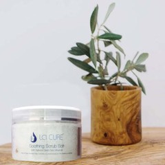 La Cure Dead Sea Soothing Scrub Salts Lavender Essential Oil , Natural Cream