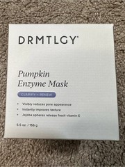 2 PACK DRMTLGY Pumpkin Enzyme Mask 5.5 oz NWOB – GENUINE & NEW BOX