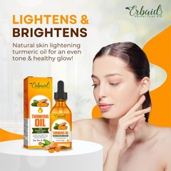 Turmeric Oil – Dark Spot Facial Serum for Face & Body – 1 Fl Oz (Pack of 1)