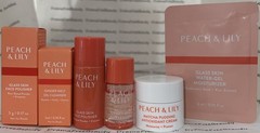 Peach & Lily Matcha Pudding Cream, Glass Skin Face Polisher, Ginger Melt 4pc Lot