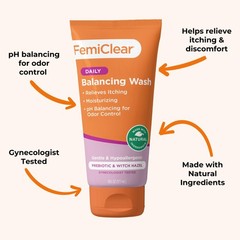 FemiClear Soothing Daily Feminine Wash – Care 6 Fl Oz (Pack of 1)