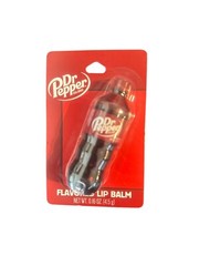 Dr. Pepper Flavored Bottle Shaped Lip Balm Gloss 0.16 oz New/Sealed Taste Beauty
