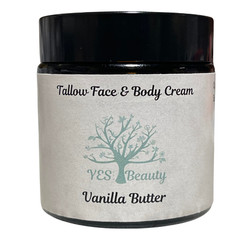Tallow Face & Body Cream CHOOSE SCENT 100% Grass Fed Beef All-Natural Scents