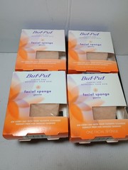 Buf-Puf Gentle Facial Sponge 4 Ct