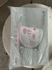 Omnilux Clear LED Light Therapy Acne Mask Open Box Never Used USB-C Complete kit