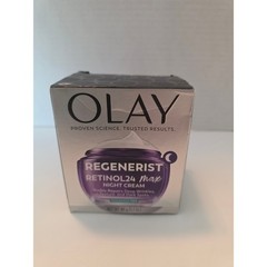 Olay Regenerist Retinol24 Max Night Cream Fragrance Free 1.7oz 48g Retinol24 NEW