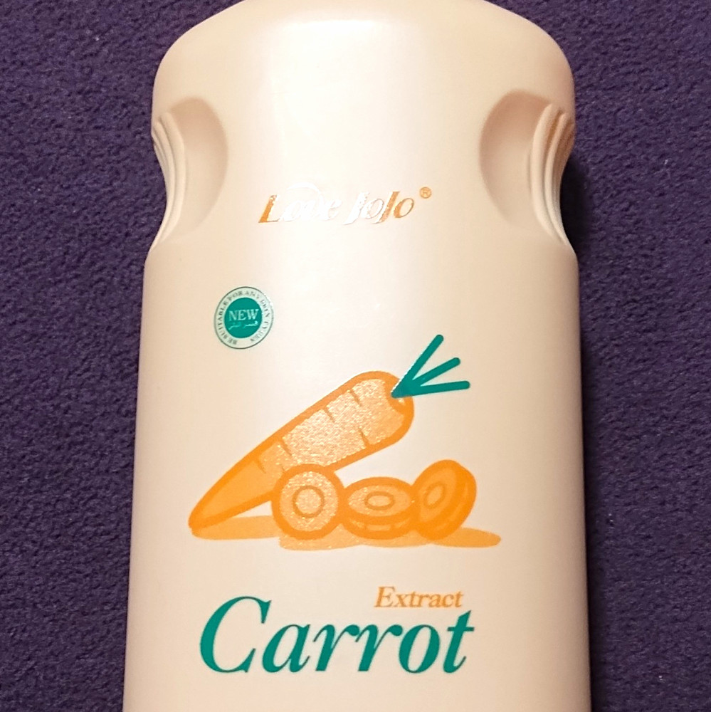 Love Jojo Carrot Extract Moisturizer Lotion, Daily Use Full Body, Vitamins