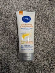 Nivea Skin Firming and Anti Wrinkle Neck and Chest Cream, 24-Hour 6.7 Oz Tube