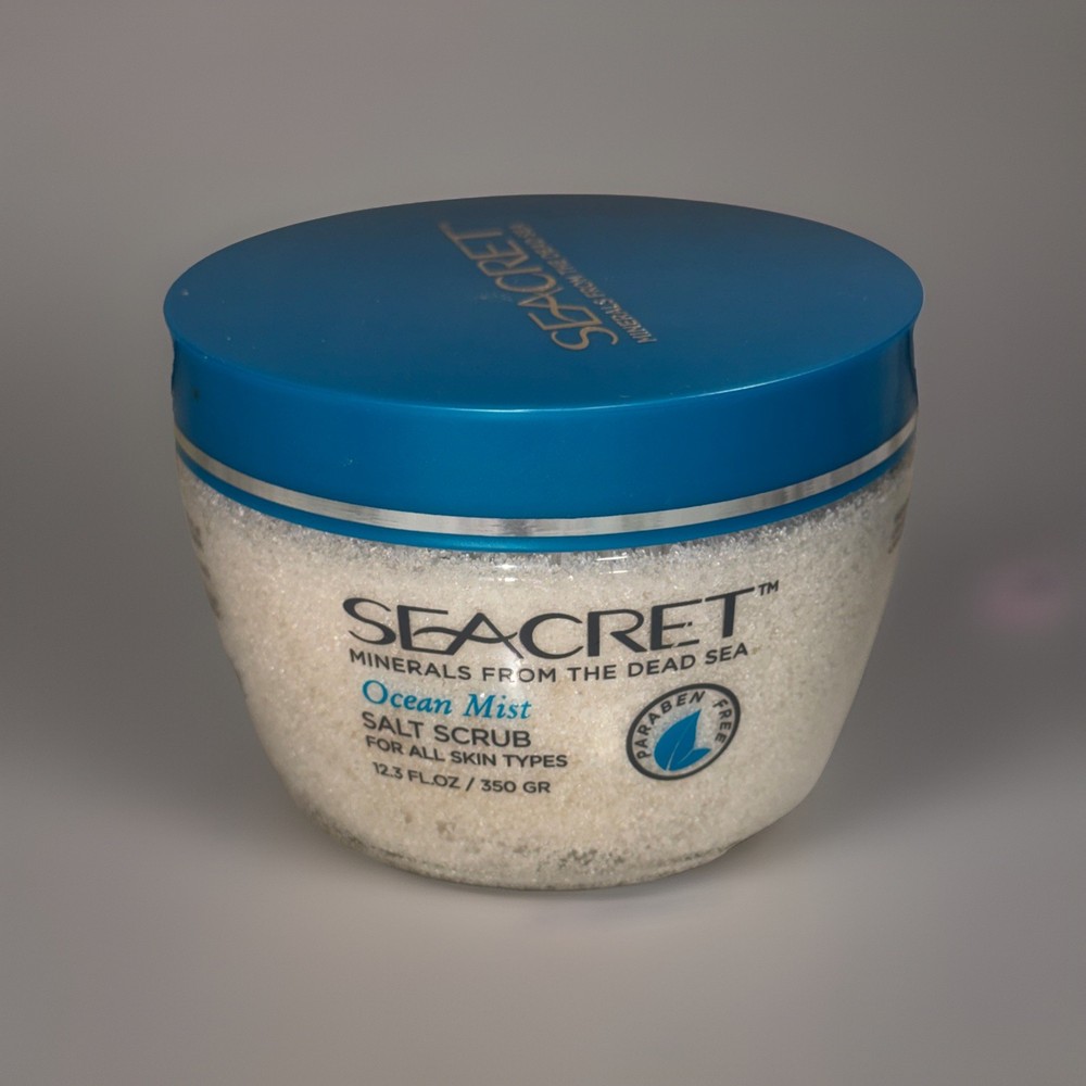 Seacret Minerals Dead Sea Ocean Mist Salt Body Scrub 12.3 fl oz All Skin Care.