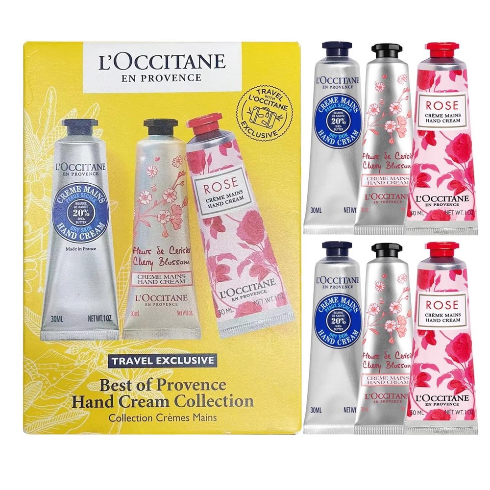 L&rsquo;Occitane En Provence Hand Moisturizer 6Pieces Non-greasy water retention Su…