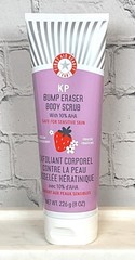 SEALED FIRST AID BEAUTY KP Bump Eraser Body Scrub 10% AHA Fresh Strawberry 8 oz