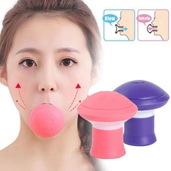 Silicone Jawline Exerciser Face Lift Masseter Muscle Trainer V Shape Firming