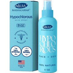 Hypochlorous Acid Spray for Face and Skin; Facial 8 Fl Oz (Pack of 1), Blue