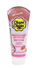 Chupa Chups Body Lotion bb Strawberry Cream Vita Q10 Gluta Hya 200 ml x 2