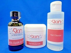 40% Glycolic Acid Chemical Peel Kit ~ Reduces Scars, Fine Lines, Acne, Age Spots