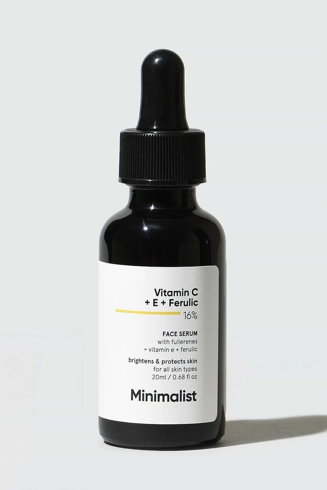 Minimalist 16% Vitamin C Face Serum – Brightening & Glow-Boosting Formula 20ml