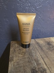 AHAVA 24K Gold Mud Mask Anti Wrinkles Dead Sea Minerals 50ml 1.7 fl oz NEW