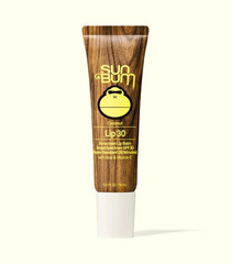 Sun Bum Lip 30 SPF Moisturizing Lip Balm Clear Broad Spectrum Coconut 0.5oz