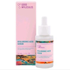 Good Molecules Hyaluronic Acid Serum – 1% 1 Fl Oz (Pack of 1)
