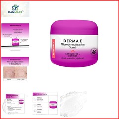 Microdermabrasion Scrub with Dead Sea Salt & Citrus Essential Oils – Facial E…