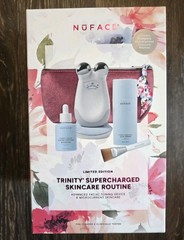 NuFACE Limited Edition Trinity Supercharger Skincare Routine W/ Toning Device