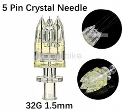 5Pin Crystal Multi Needles 32G 1.5mm 5PCS – Mesotherapy Water Light Skin Care