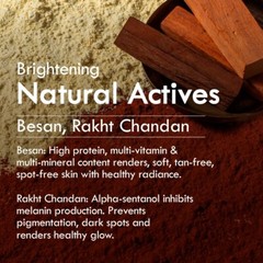 Nat Habit Ubtan Face Wash, Fresh Daily Tikta 100g