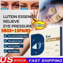 15x Lutein Eye Patches Relieve Eye Fatigue Dry Eyes Astringent Eyes Dark Circles