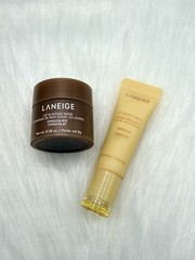 Laneige S’More Kisses Set VANILLA Lip Glowy Balm CHOCOLATE Mask BNIB Lmtd Edtn