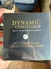 Dynamic Gemstone Black Jade Black Caviar Volcanic Cream Anti-Aging 1.7 oz