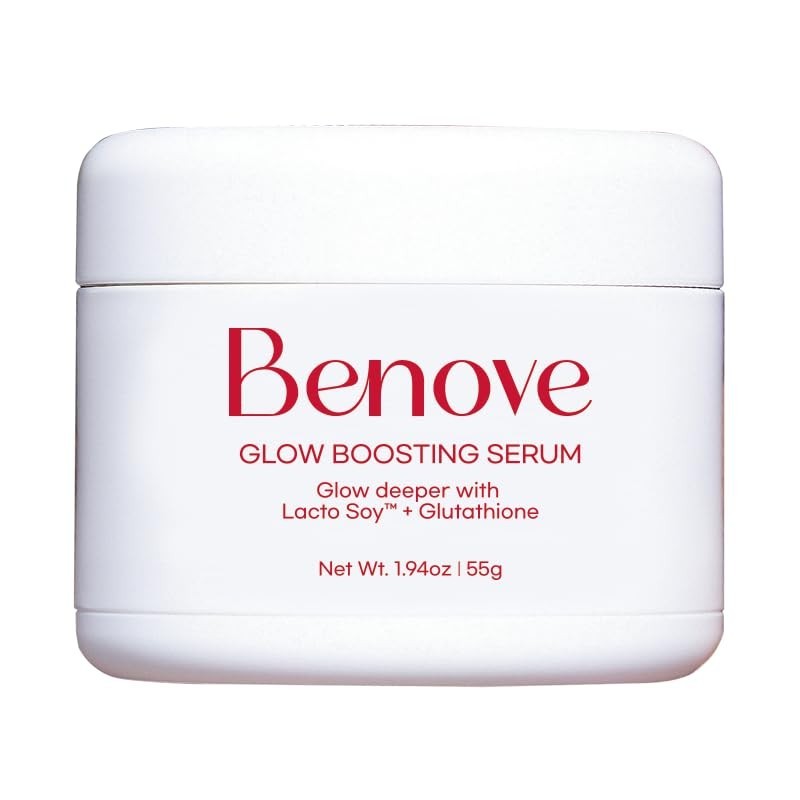 Benove Glow Boosting Serum w Peptides Glutathione Korean Skincare Radiant Glow