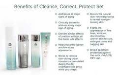 Neora Cleanse Correct Protect Set Day Night Cream Face Wash SPF40 NIB🚚FromUSA🚚