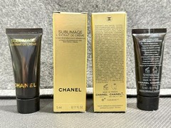 2 x Chanel Sublimage L&rsquo;EXTRAIT DE CREME Ultimate Repair Cream 5ml / 0.17oz each