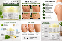 Mooyam Cellulite Skin Tightening Cream Tummy Tuck Body Firming Cream 120g