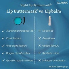 Alanna Night Lip ButterMask For Soft And Smooth Lips 15gm s844