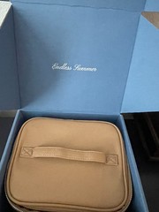 NEW!! SUMMER FRIDAYS – Train Case – Gift Tote Exclusive. Summer Travel !!!