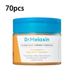 NEW Dr. Melaxin TX Kojic Acid Turmeric Toner Pads 70 Sheets K-Beauty