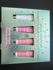 Gloss Lip Balm Set 4 Piece Peptides Infused Organic Botanic 15ml