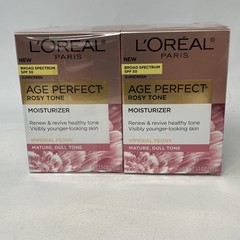 2 – L&rsquo;Oreal Age Perfect Rosy Tone Moisturizer Mature, Dull 1.7 oz Exp 2/24