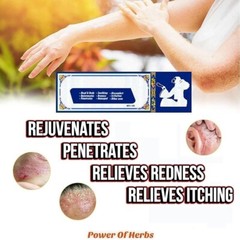 SKIN OINTMENT BODY PSORIASIS DERMATITIS ECZEMA NATURAL TREATMENT CREAM 15G