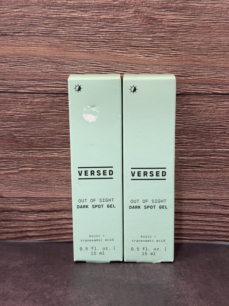Versed Out of Sight Dark Spot Gel Kojic Tranexamic Acid – 0.5 Oz Bundle Of 2